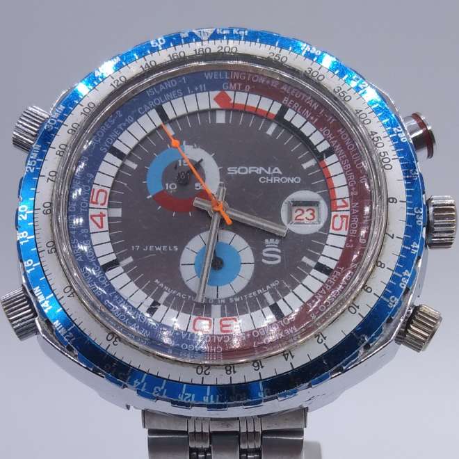 Sorna Manual Winding Chronograph Vintage