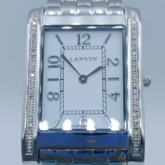 Lanvin Diamond Bezel