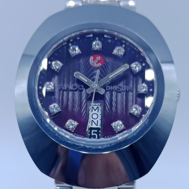 Rado Diastar Silver Purple Dial
